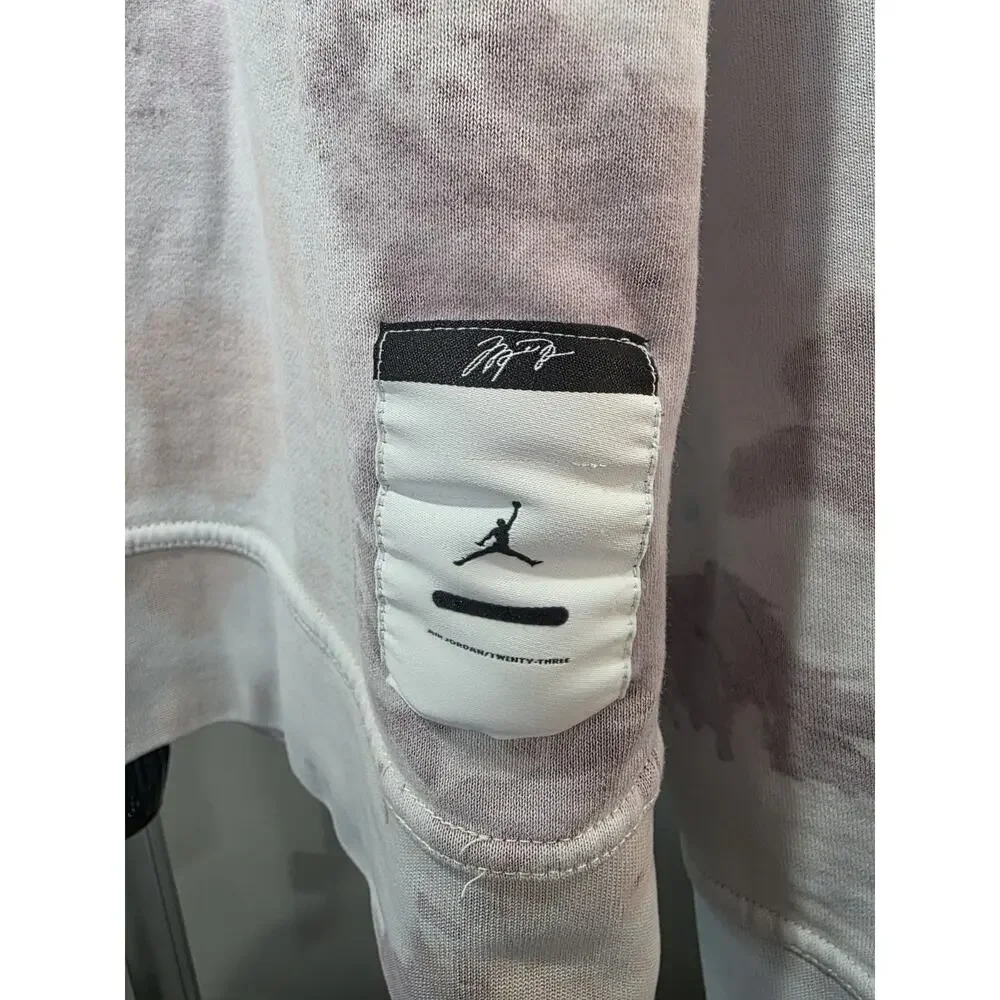 Jordan Air AJ1 Tie Dye Hoodie Men’s Medium Jumpman Basketball Pullover